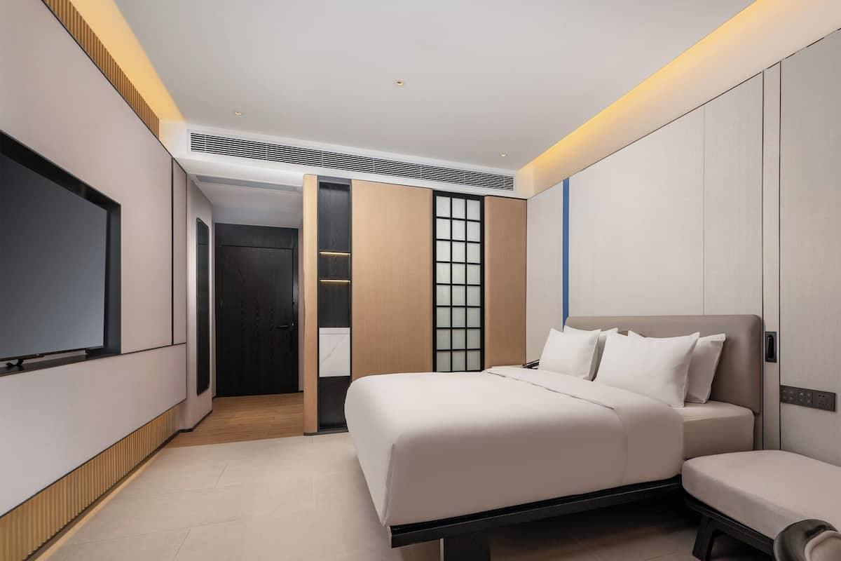 고급 침구, 오리/거위털 이불, 암막 커튼, 무료 WiFi