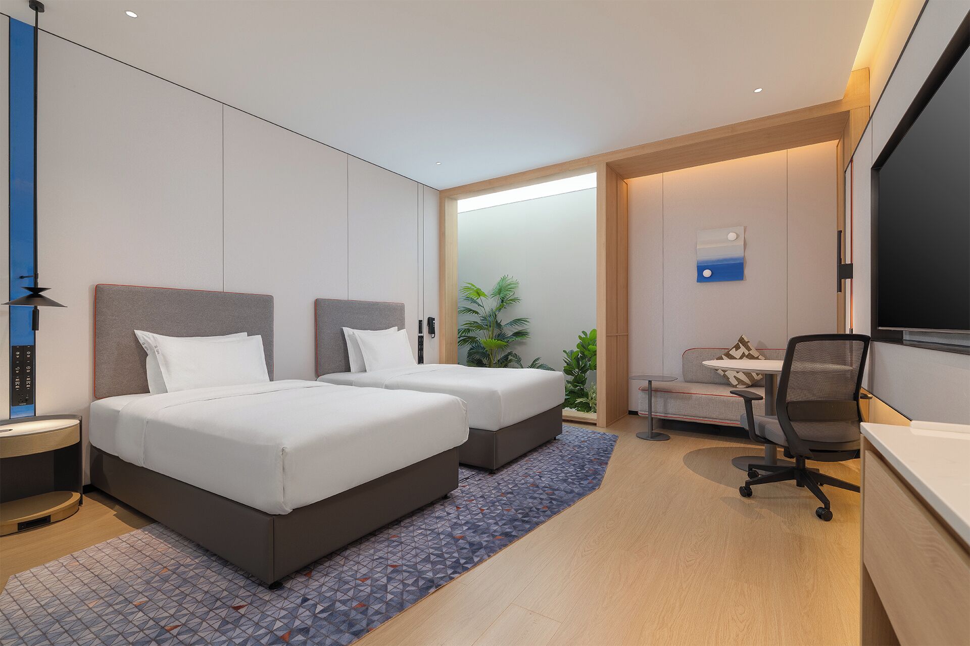 Literie de qualité supérieure, couette en duvet d'oie, bureau