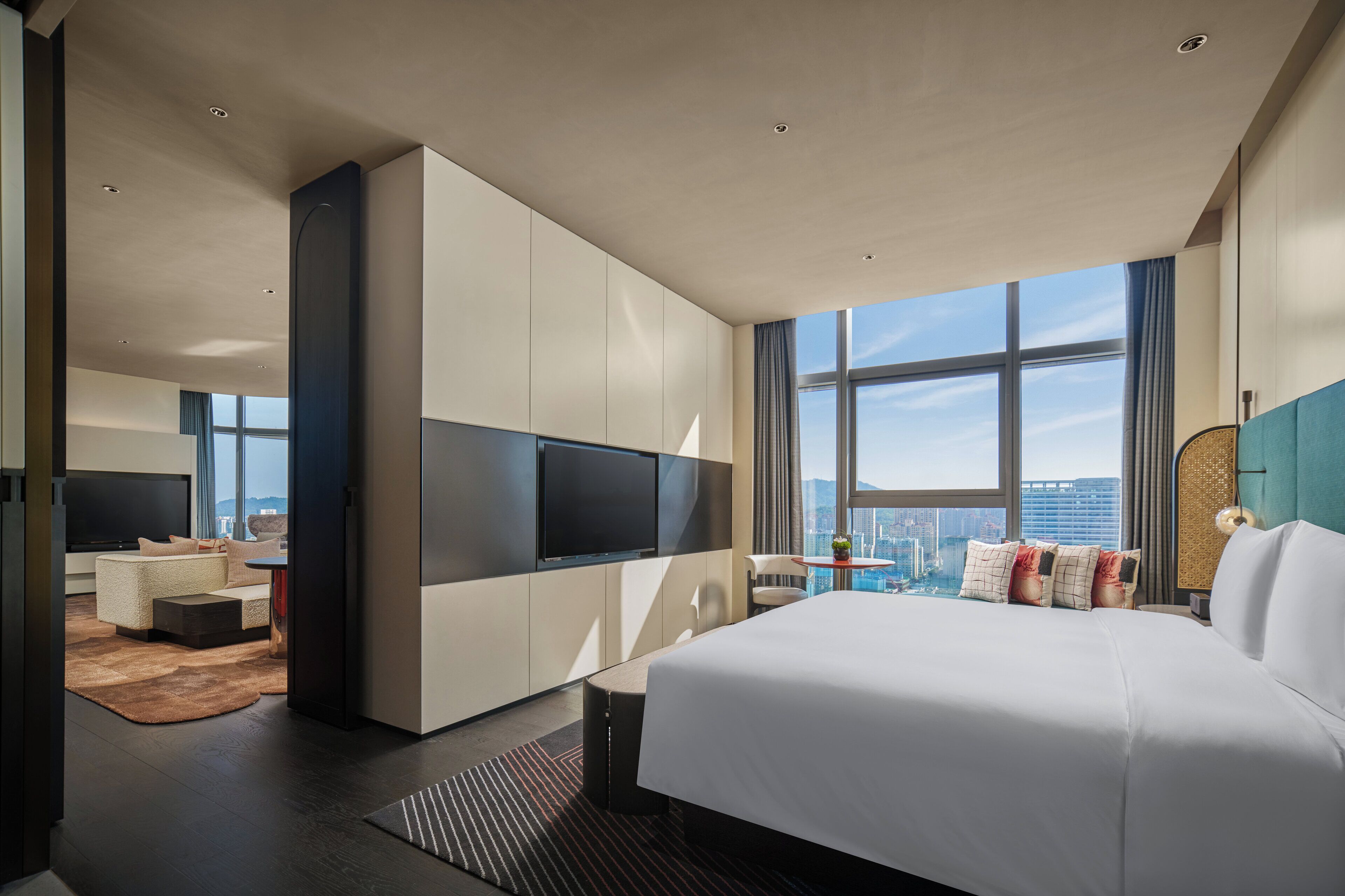 Suite, 1 Bedroom (Living and Dining Area) | Minibar, in-room safe, individually decorated, soundproofing