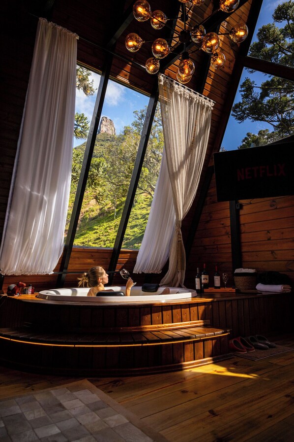 Comfort chalet | Privéspabad