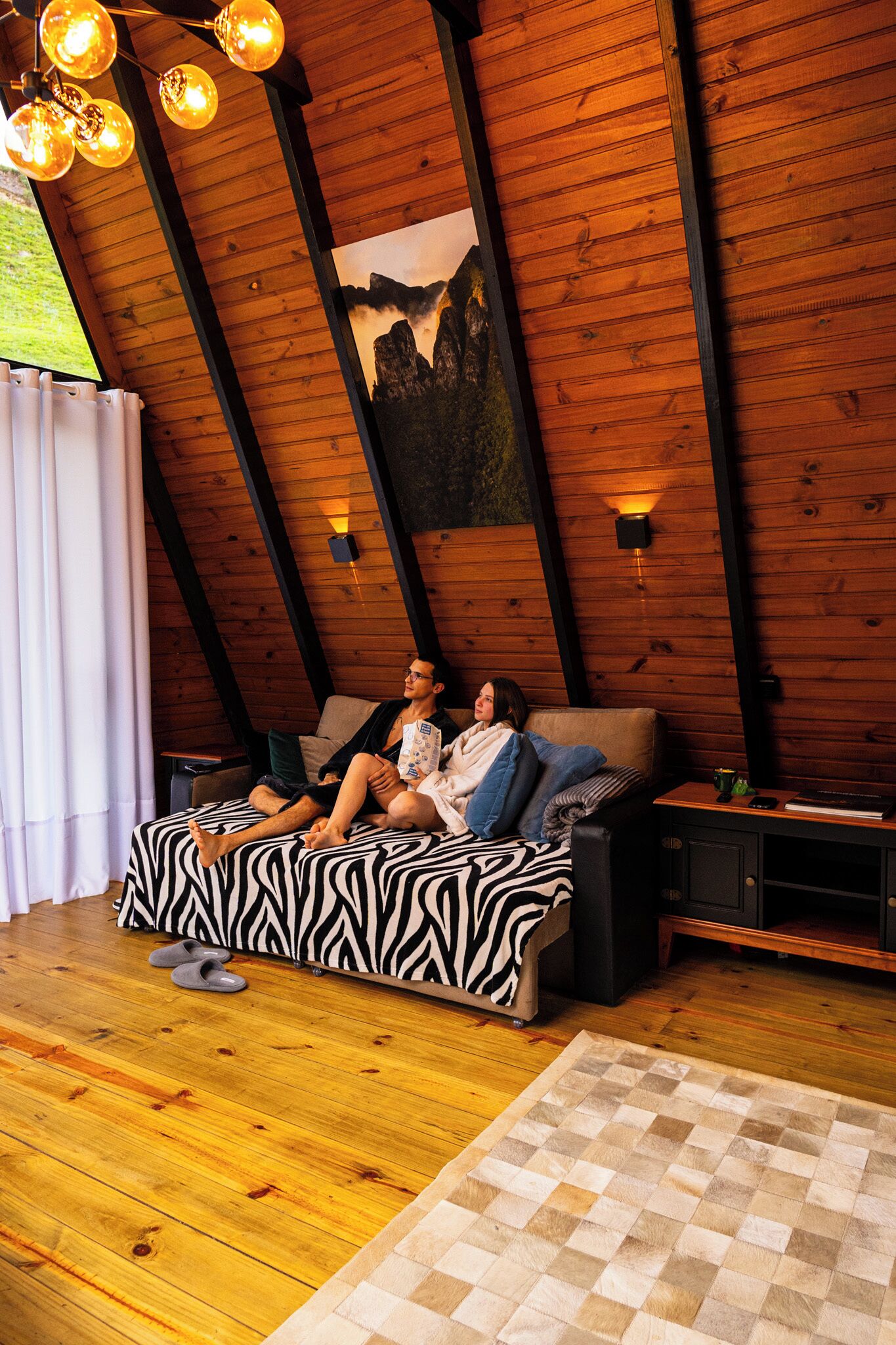 Comfort Chalet | Living area