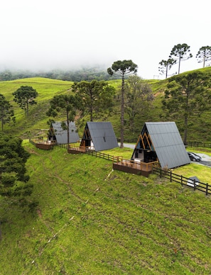 Aerial view - Refugio Soldados Sebold (Alfredo Wagner)