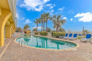 Indoor pool, a heated pool - Beachfront Penthouse Resort! Tons Of Amenities! (Myrtle Beach)