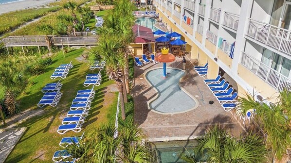 Indoor pool, a heated pool