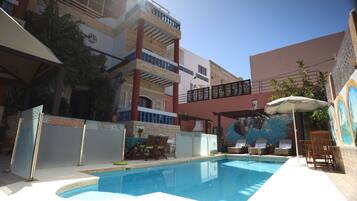 Seasonal outdoor pool