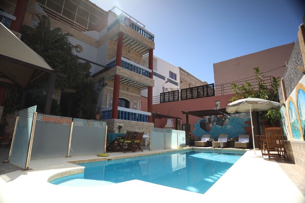 Seasonal outdoor pool