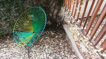 Economy-Doppelzimmer, Balkon | Terrasse/Patio