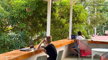 Terrasse sur le toit