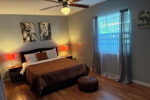 3 bedrooms, iron/ironing board, travel crib, WiFi