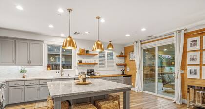 NEW Stylish 5-Bed, 3-Bath Home Near Downtown with EV Charger