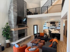 تلفزيون، مدفأة