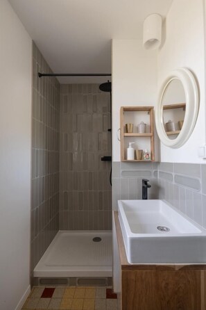 Dusche, Handtücher