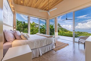 3 bedrooms, iron/ironing board, WiFi, bed sheets - Bella Vista, Luxury & Modern Villa with breathtaking Ocean View (Puntarenas Province)