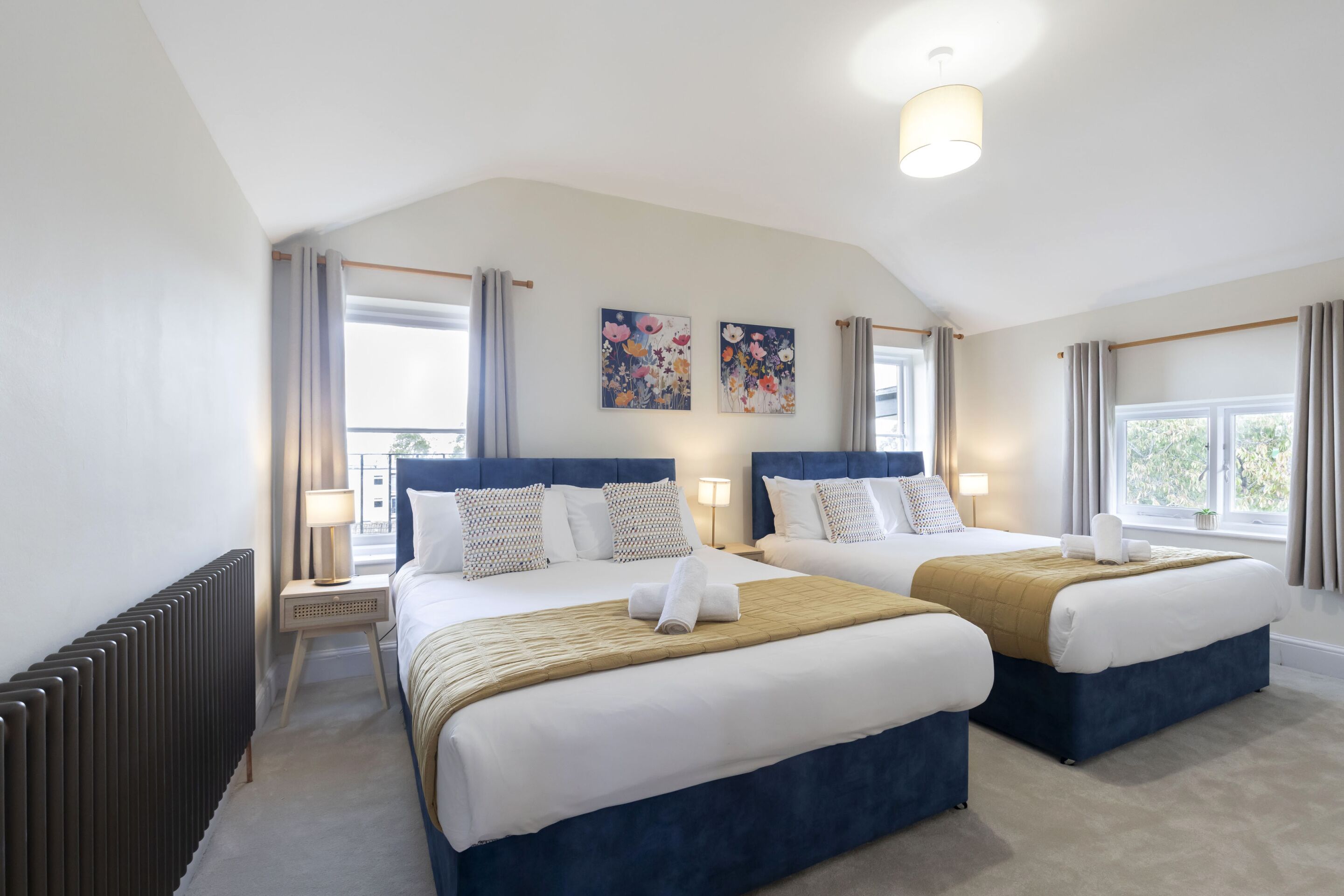 4 bedrooms, iron/ironing board, free WiFi, bed sheets