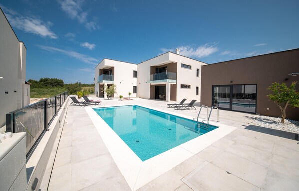 Una piscina climatizada