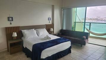 1 bedroom, iron/ironing board, internet, bed sheets