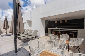 Apartment, 1 Schlafzimmer, Gartenblick | Lounge