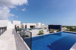 Apartment, 1 Bedroom, Garden View | Pool - Modern and Bright Rooftop Pools gym Cowork (Tulum)