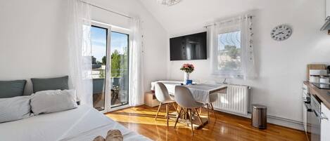 1 Schlafzimmer, Reisekinderbett, kostenloses WLAN