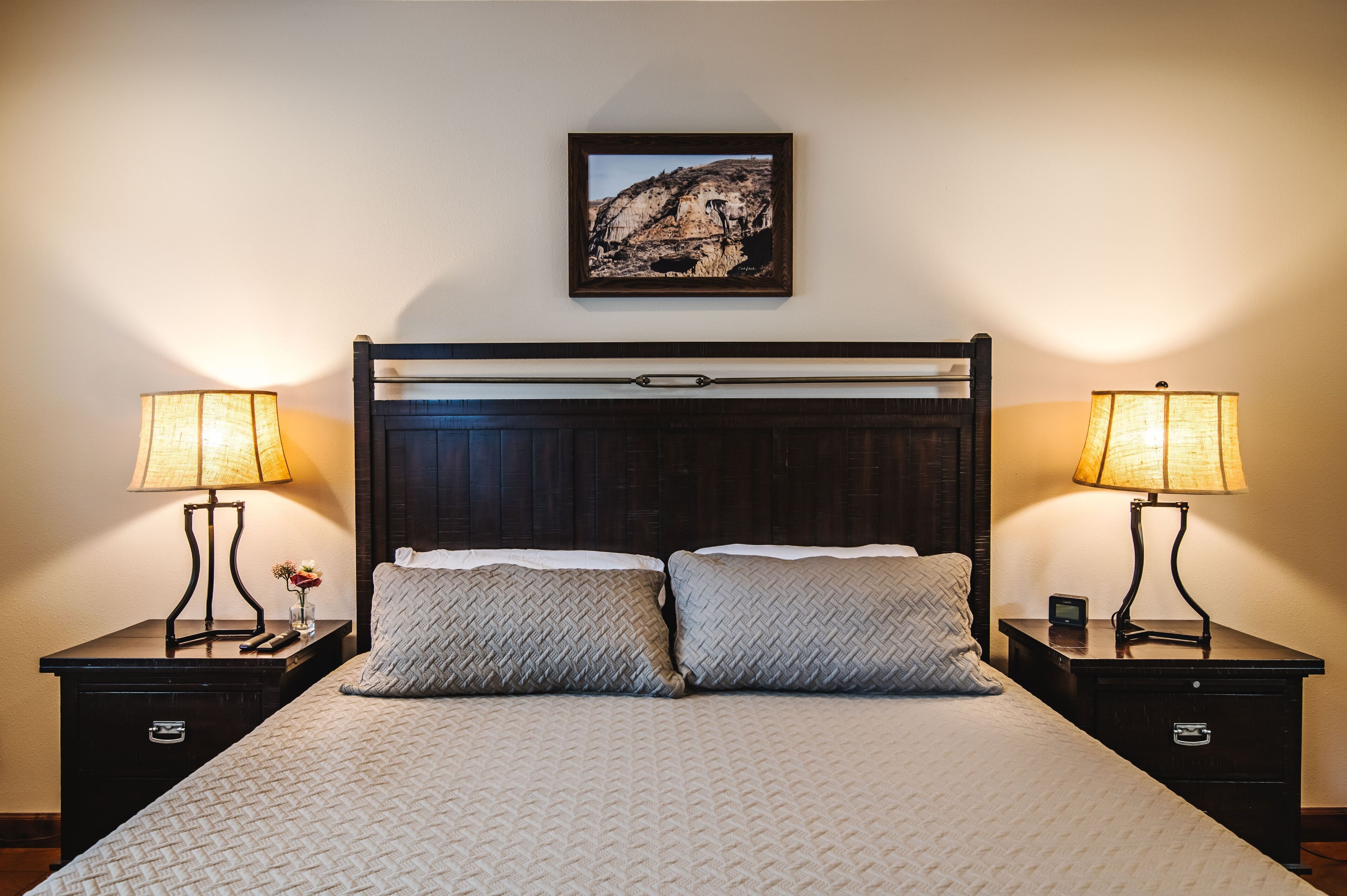 4 bedrooms, iron/ironing board, travel crib, WiFi