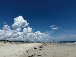 Sun loungers, beach towels