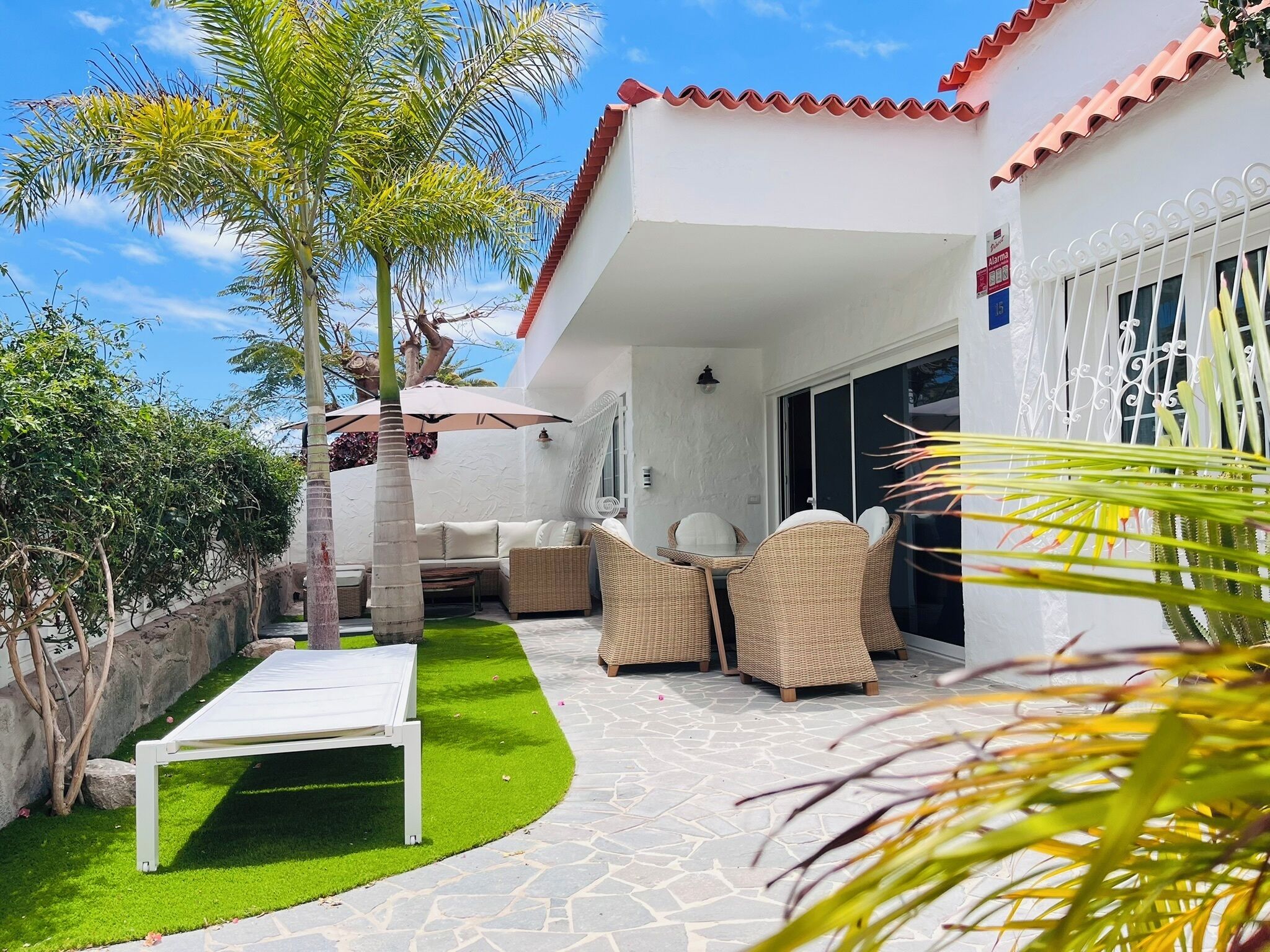 Ferienhaus, 3 Schlafzimmer, Raucher, Terrasse | Terrasse/Patio