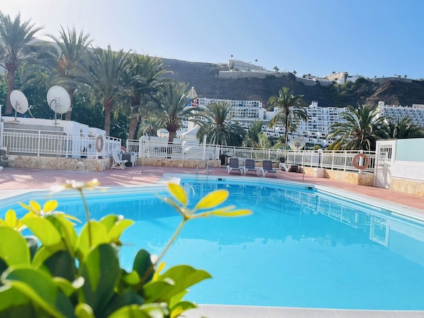 Ferienhaus, 3 Schlafzimmer, Raucher, Terrasse | Pool | Außenpool