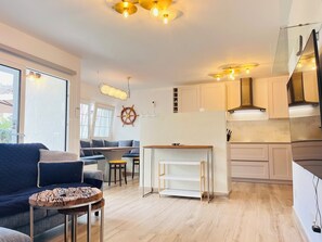 Maison, 3 chambres, fumeur, terrasse | Salle de séjour