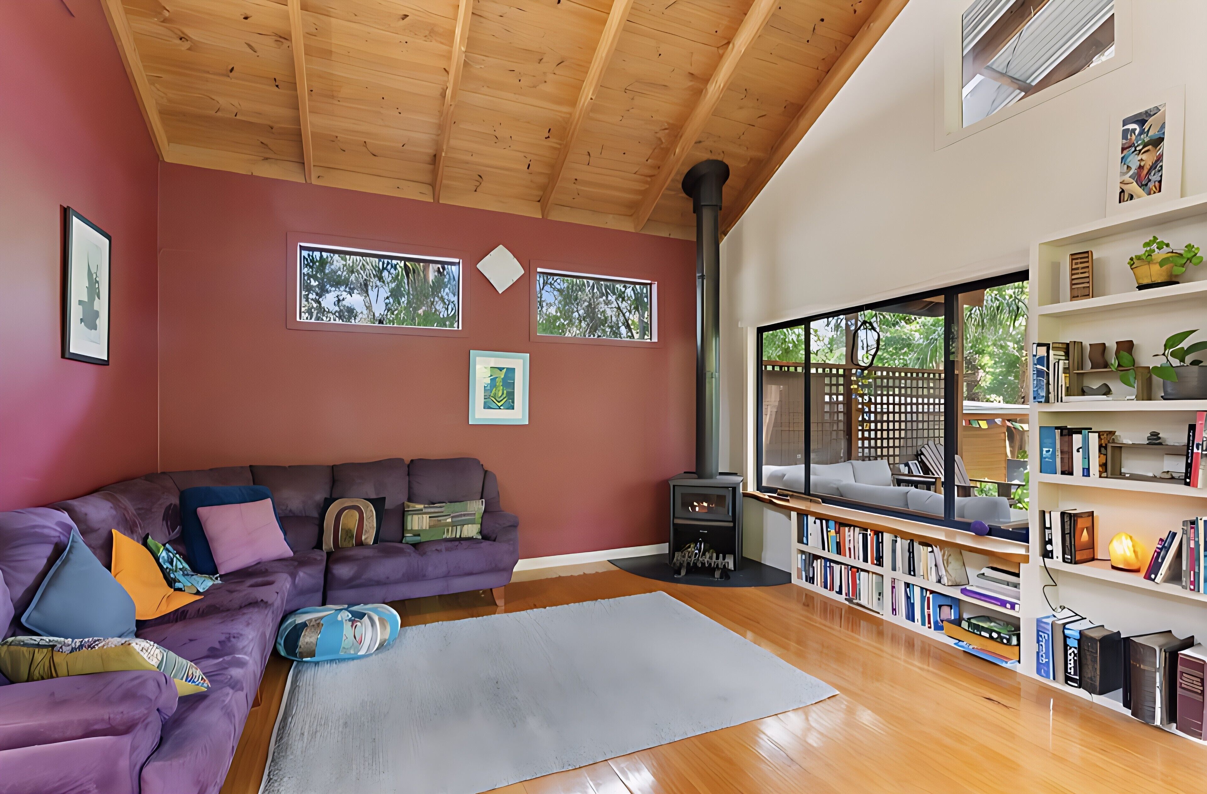 تلفزيون، مدفأة