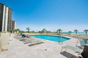 Pool - Nice 2Br/2Ba Oceanview condo near Barefoot! (Myrtle Beach)