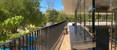 Àrea exterior de l'allotjament