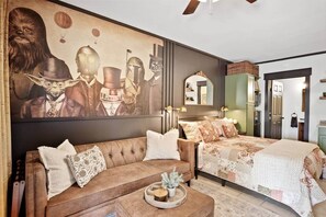 1 habitación, tabla de planchar con plancha, wifi y ropa de cama 