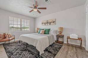 4 habitaciones, wifi y ropa de cama