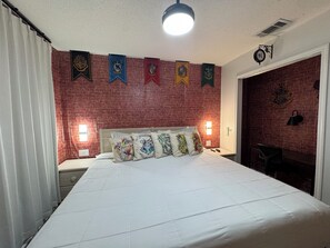 3 bedrooms, iron/ironing board, travel crib, free WiFi