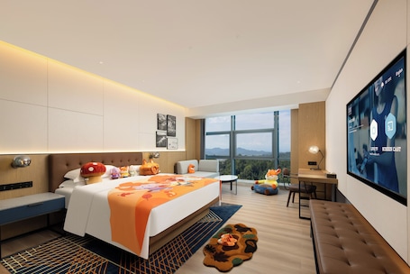 Family Room, 1 King Bed | Free minibar, in-room safe, desk, laptop workspace. Four Points By Sheraton Wuyuan
