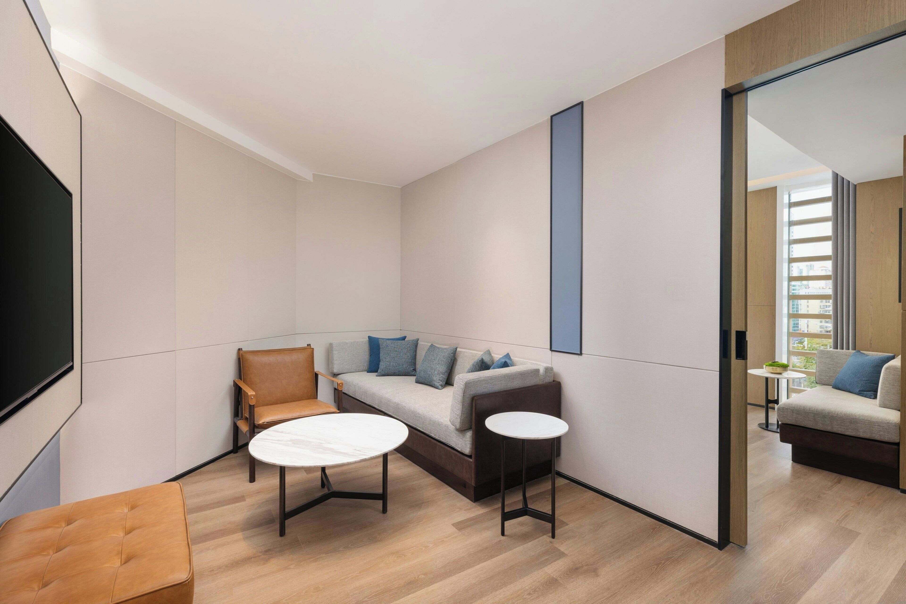 프리미엄 스위트, 침실 1개, 시내 전망 | 무료 WiFi