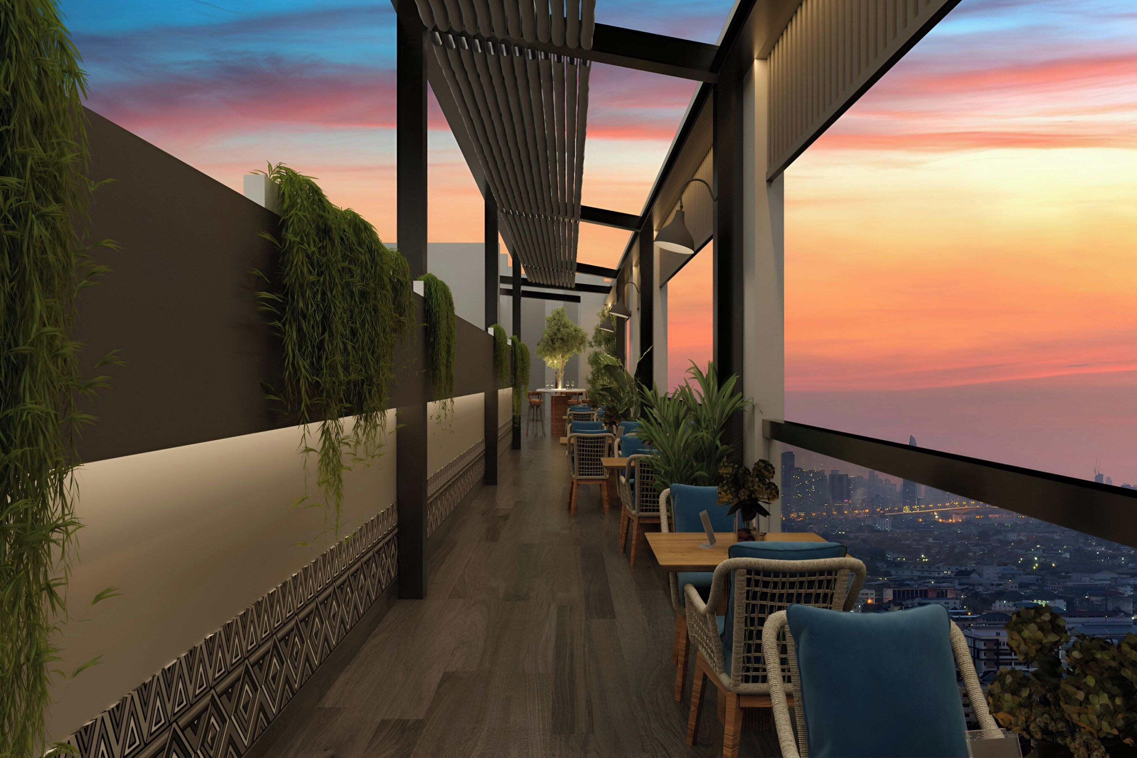 2 bars/lounges, pub, rooftop bar