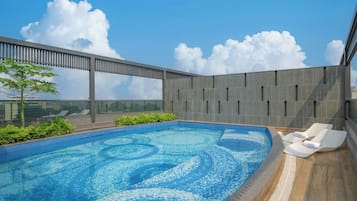 Seasonal outdoor pool