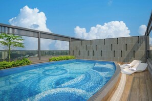 Seasonal outdoor pool