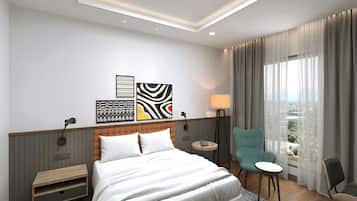 Deluxe-Zimmer, 1 King-Bett, Stadtblick (Balcony)