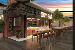 2 Bars/Lounges, Pub, Bar auf der Dachterrasse