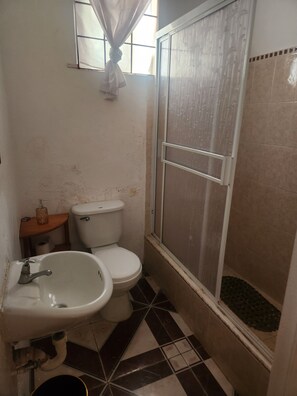 Towels, soap, toilet paper