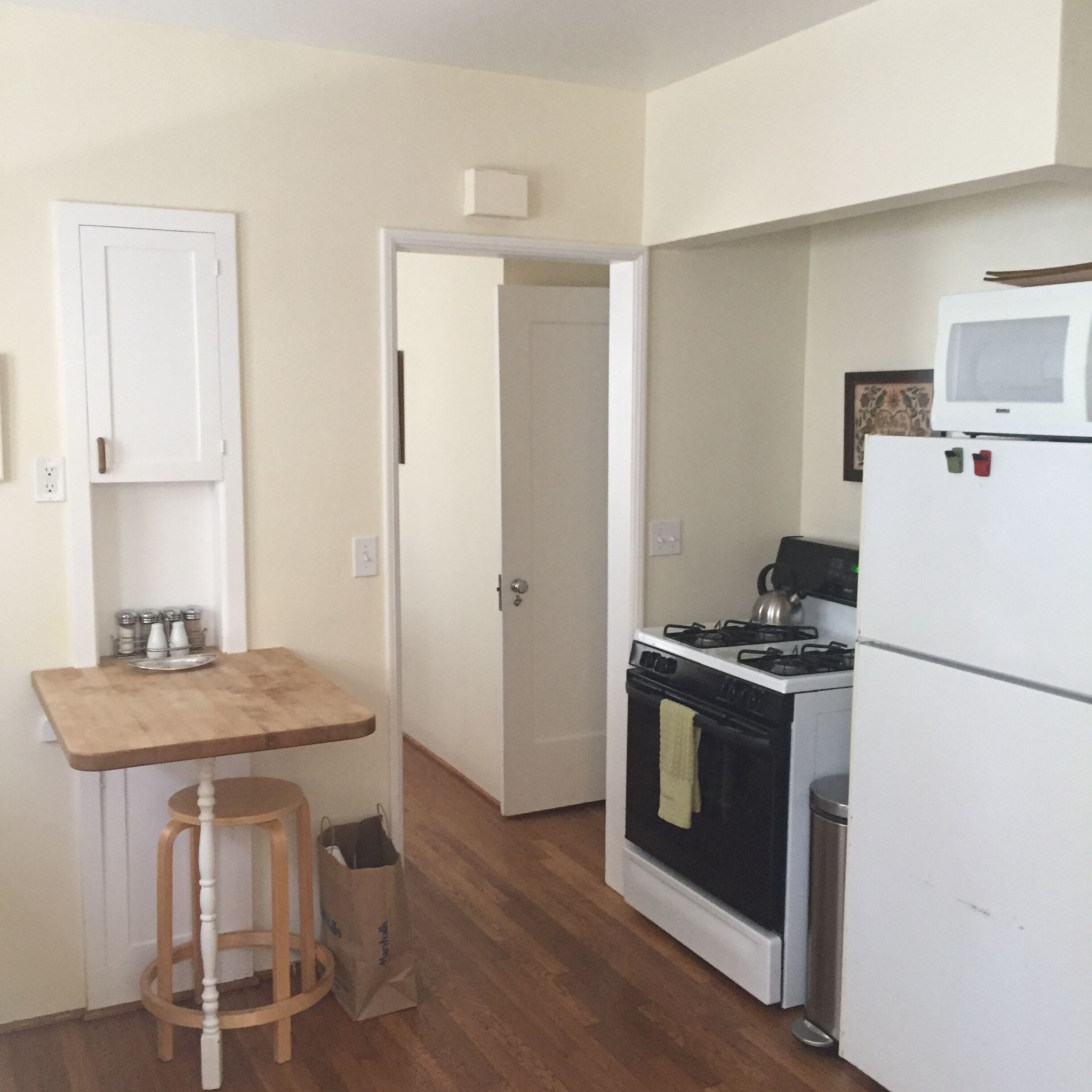 Microwave, oven, stovetop