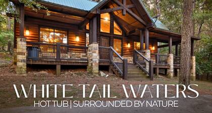 White Tail Waters | Romantic Pond-View Cabin