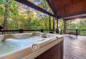 Baignoire à remous extérieure