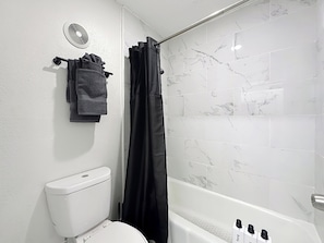 Towels, soap