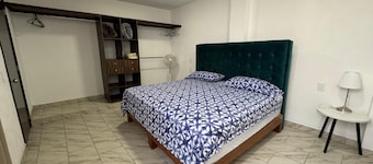 Nuevo y Amplio Departamento en el Centro de la Ciudad con 2 Camas King