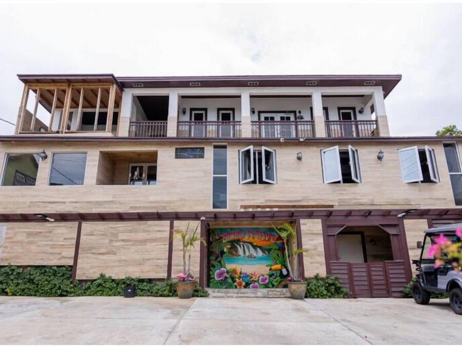 Façade de l’hébergement