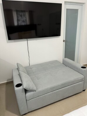 Villa de lujo, 1 habitación | Área de sala de estar