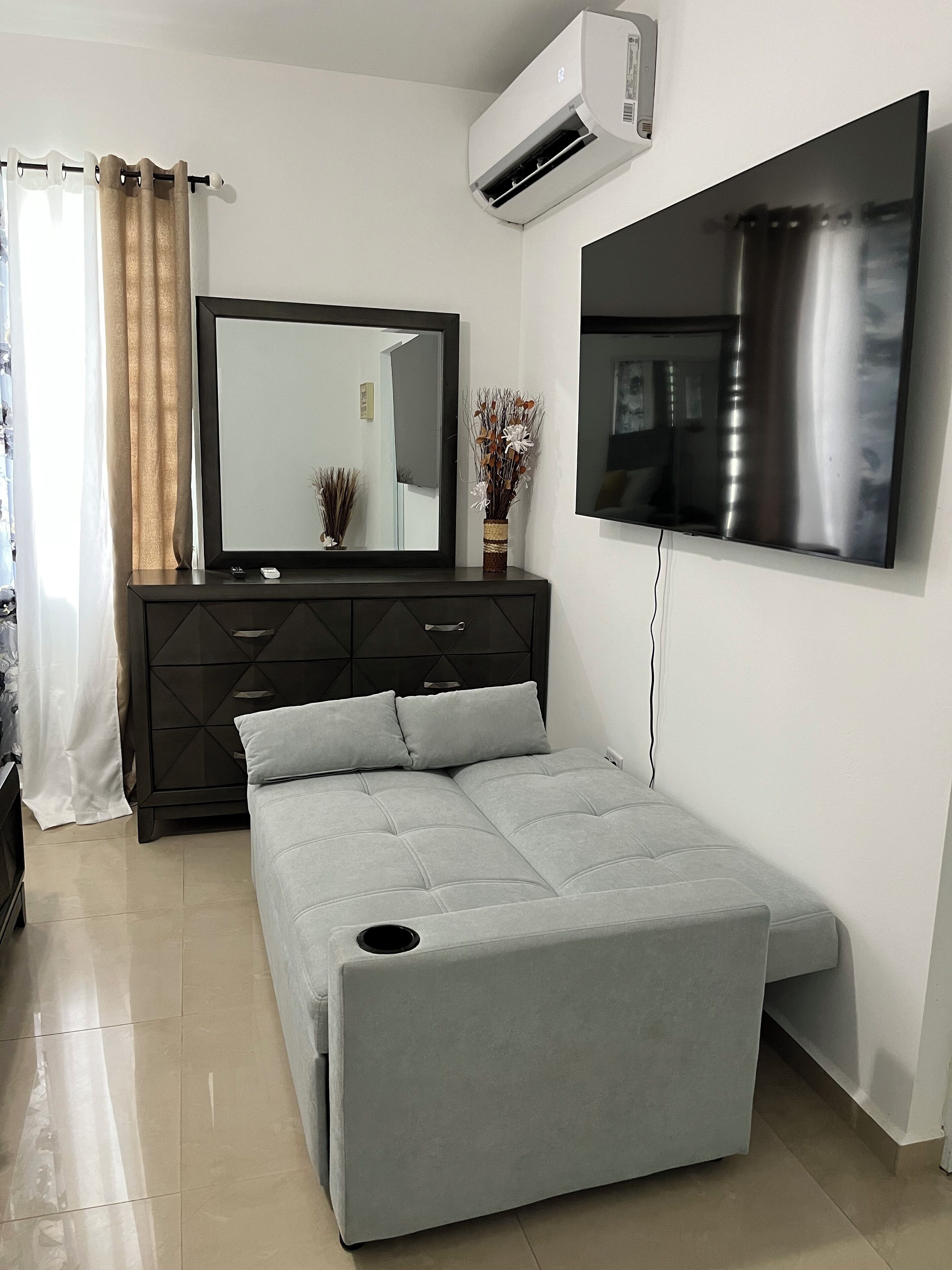 奢華別墅, 1 間臥室 | 起居區 | 電視